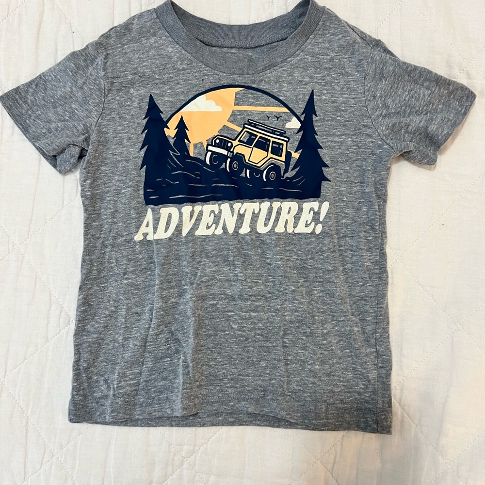 Jumping Beans Softest Tee in Heather Gray
